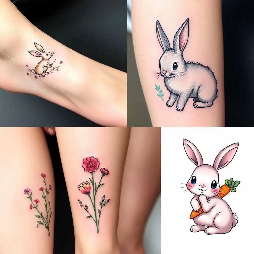 Adorable Rabbit Tattoo Ideas for Women