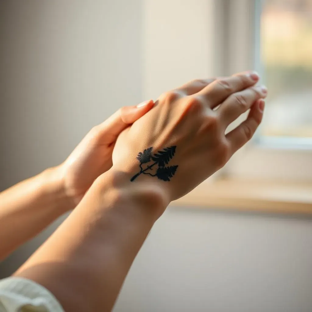 Aftercare and Maintaining Your Black and Grey Nature Tattoo