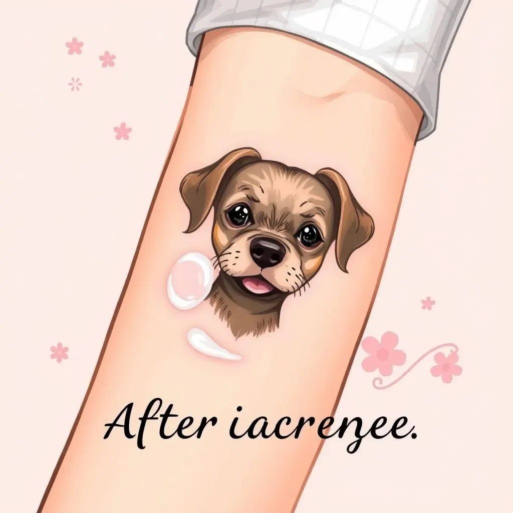 Aftercare and Maintaining Your Dog Tattoos for Women