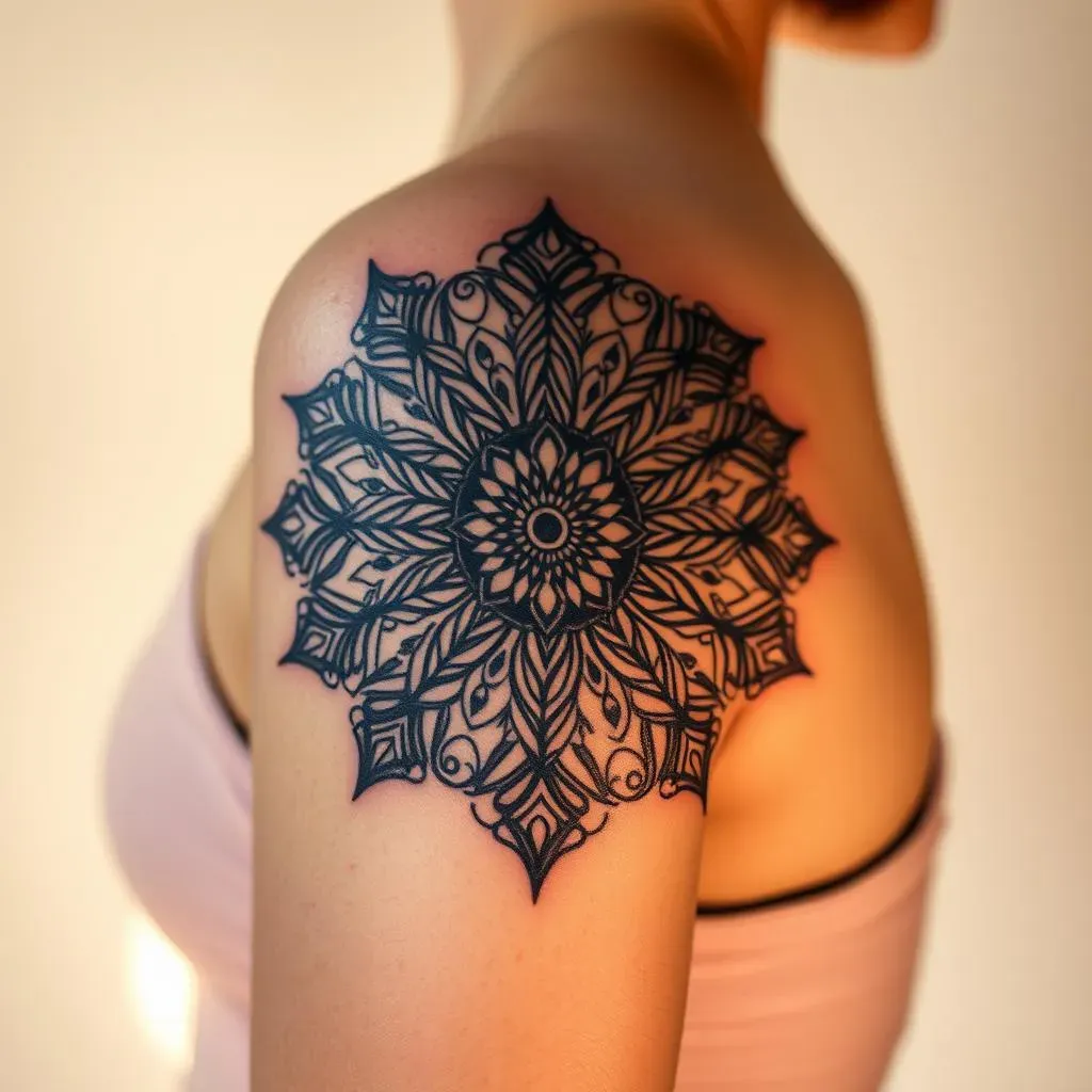 Aftercare and Maintenance: Keeping Your Black and Grey Mandala Tattoo Vibrant