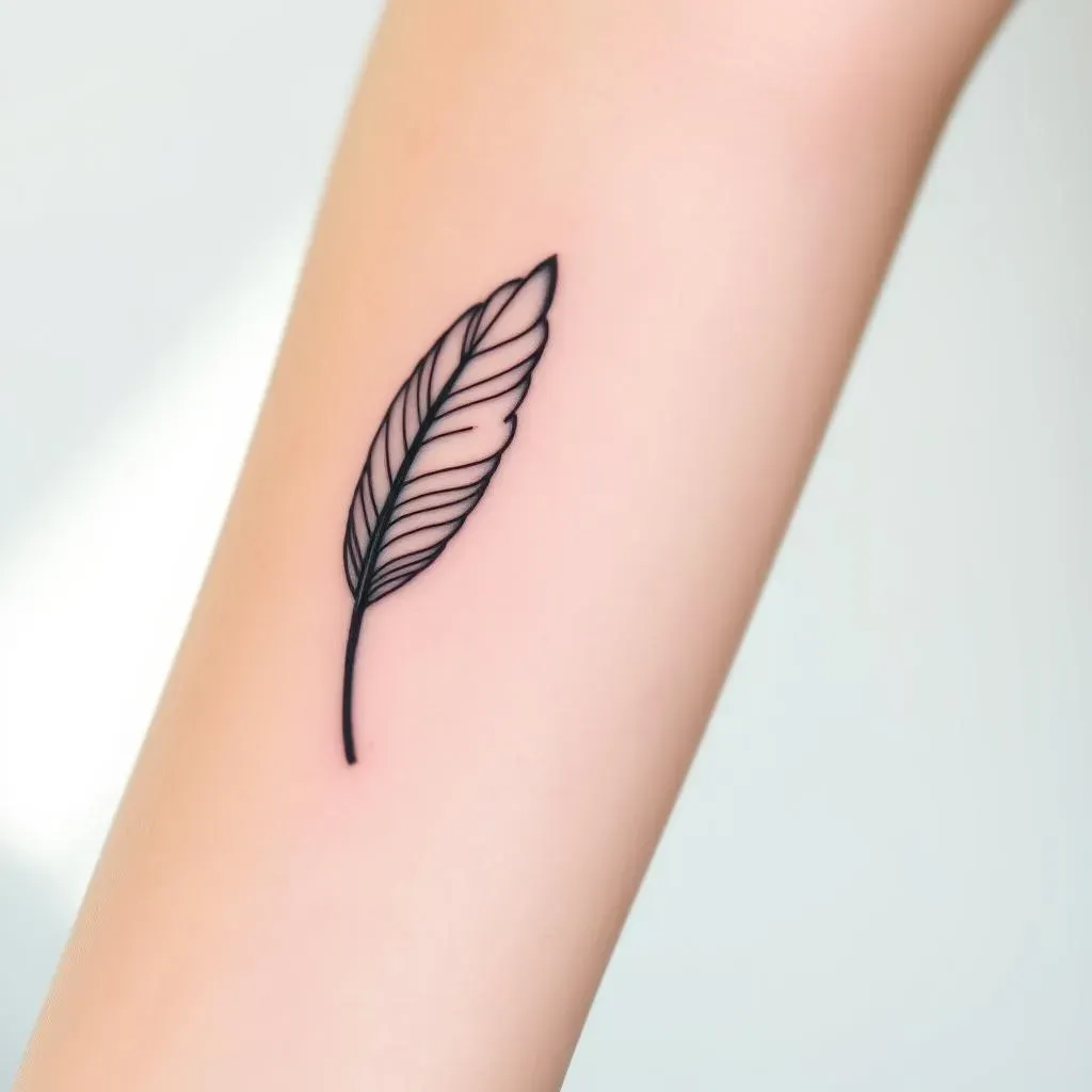 Aftercare and Maintenance: Keeping Your Minimalist Feather Tattoo Beautiful