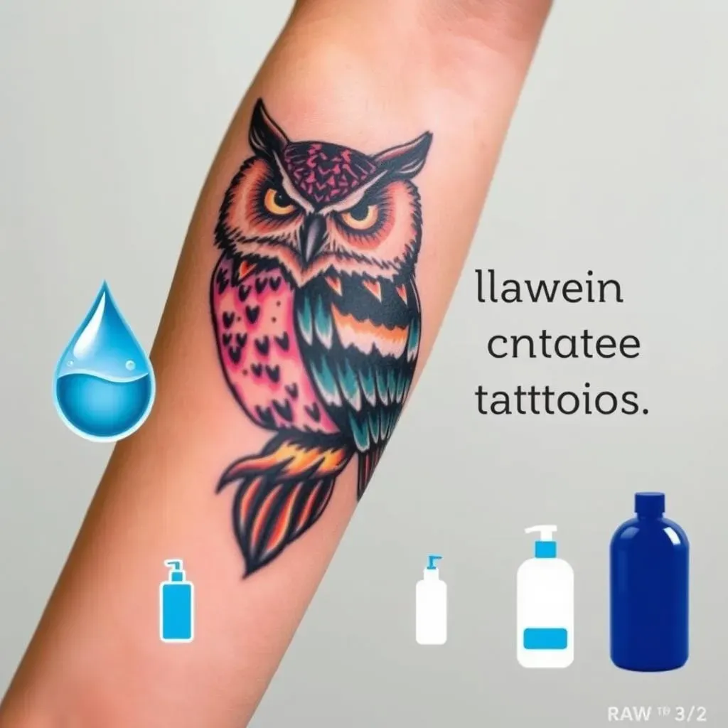 Aftercare and Maintenance: Keeping Your Owl Sleeve Tattoo Looking Its Best