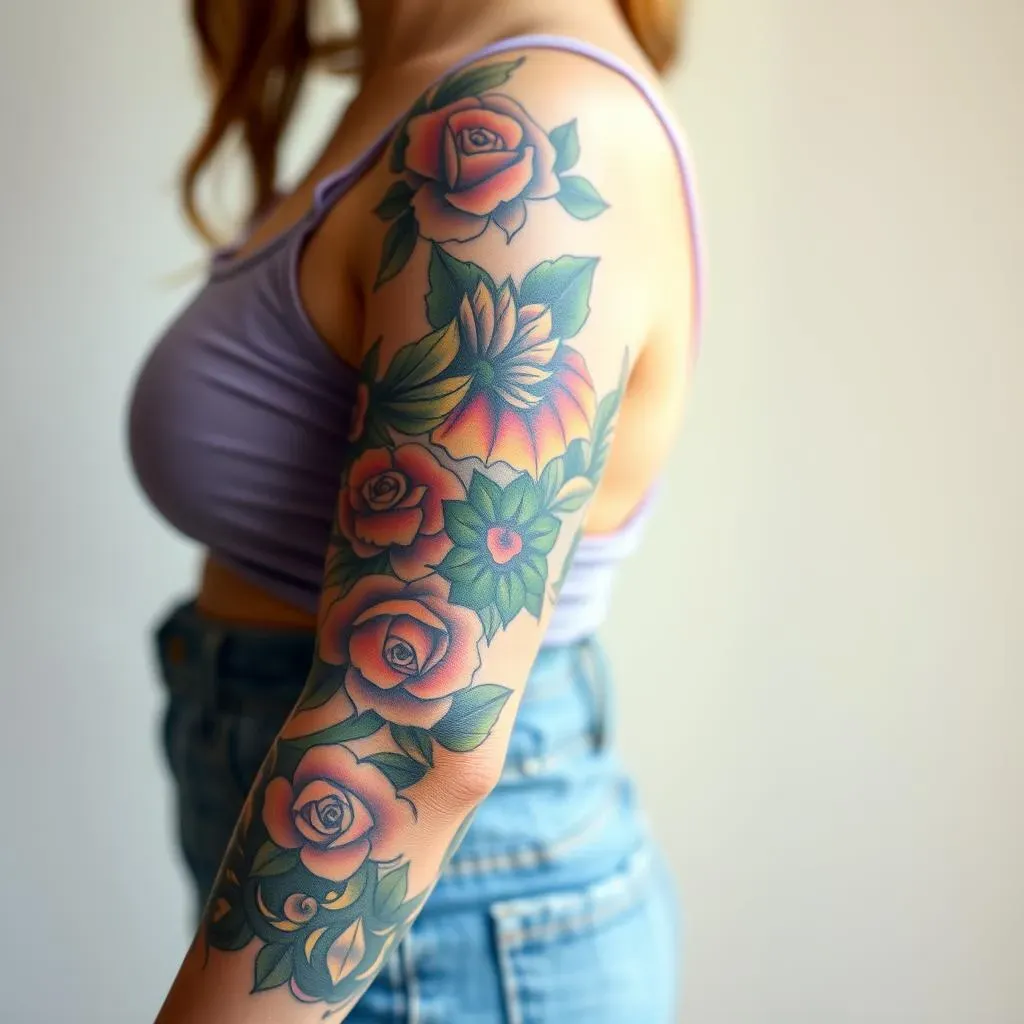 Aftercare and Maintenance: Keeping Your Thigh Sleeve Tattoos for Women Vibrant