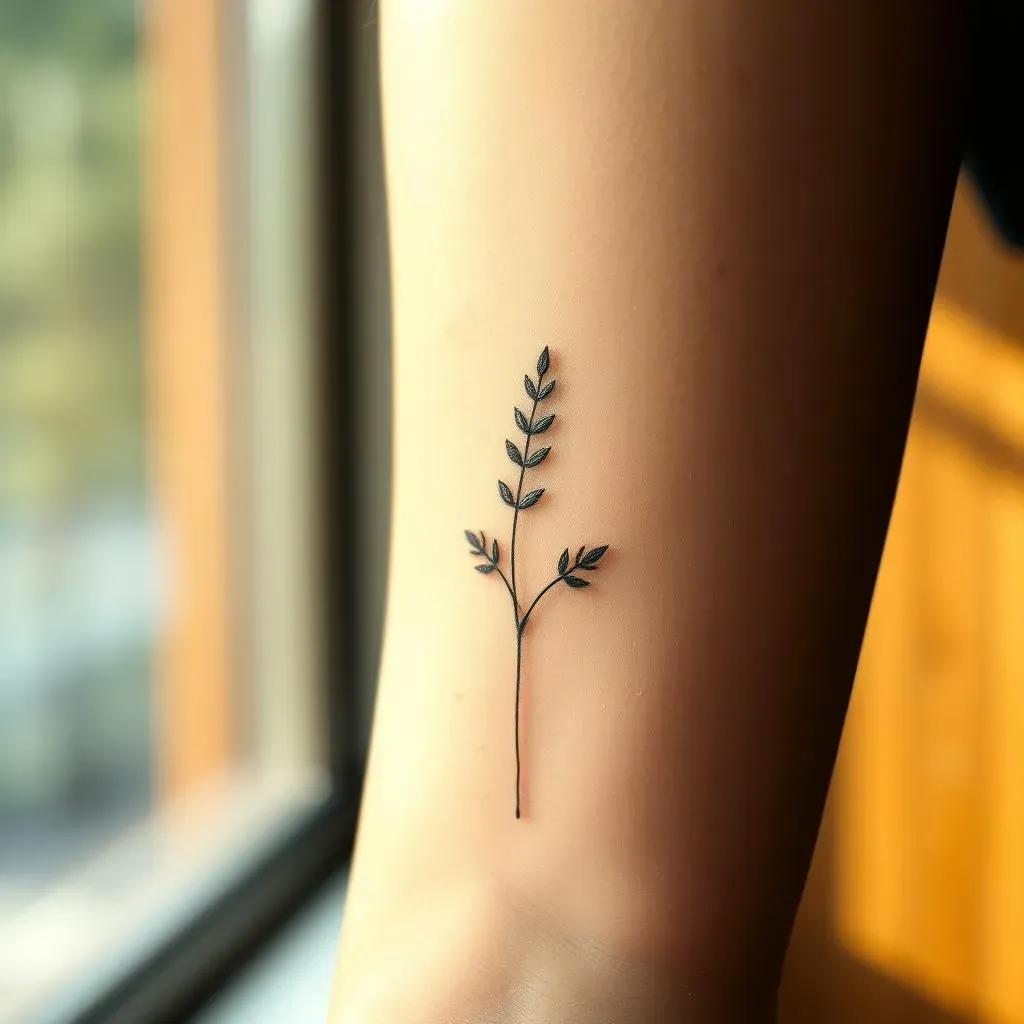 Aftercare and Maintenance of Your Minimalist Nature Tattoo