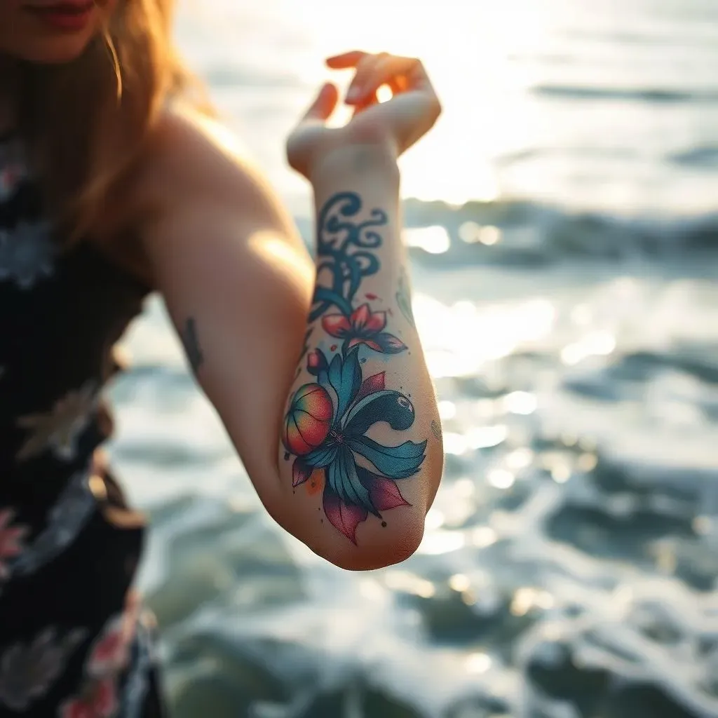 Aftercare and Maintenance of Your Watercolor Ocean Tattoos for Women