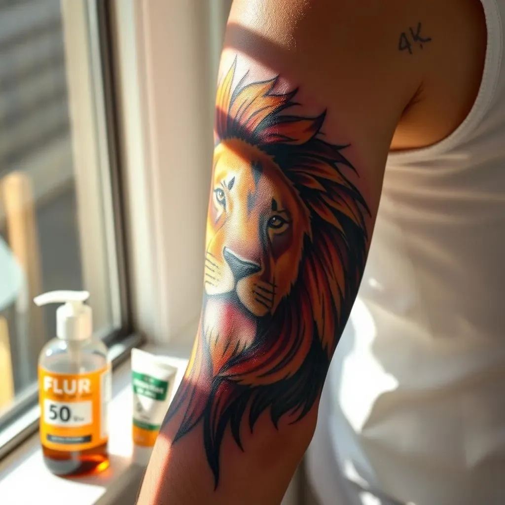 Aftercare and Upkeep: Keeping Your Lion Sleeve Tattoo Looking Fierce