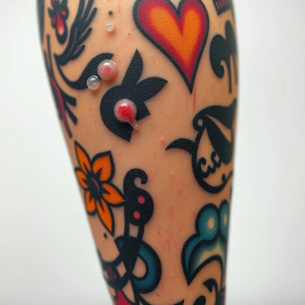 Aftercare Essentials for Your Patchwork Leg Tattoo