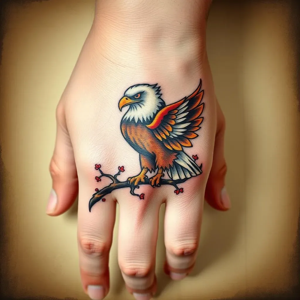 Amazing American Traditional Hand Tattoo Ideas for You