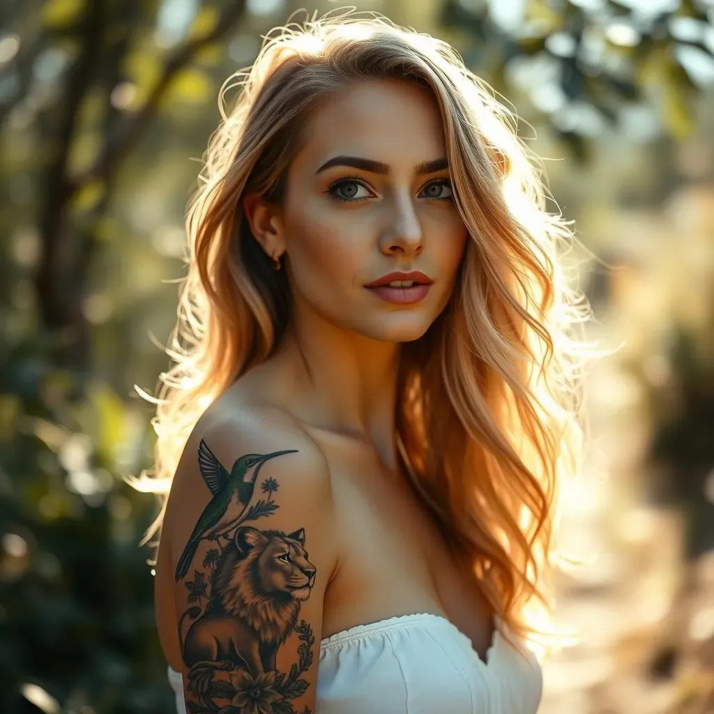 AnimalInspired Sleeve Tattoos for Women