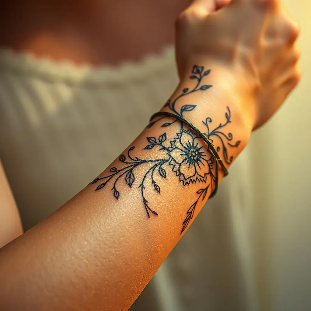  Arm Band & Bracelet Tattoos: Delicate and Meaningful Art