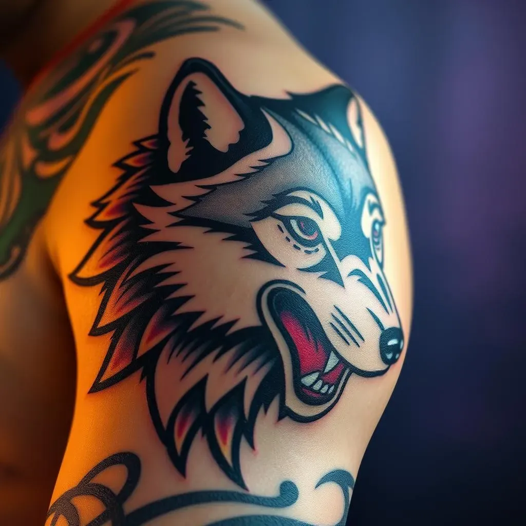 Awesome Arm Wolf Tattoo Ideas: Unleash Your Inner Beast