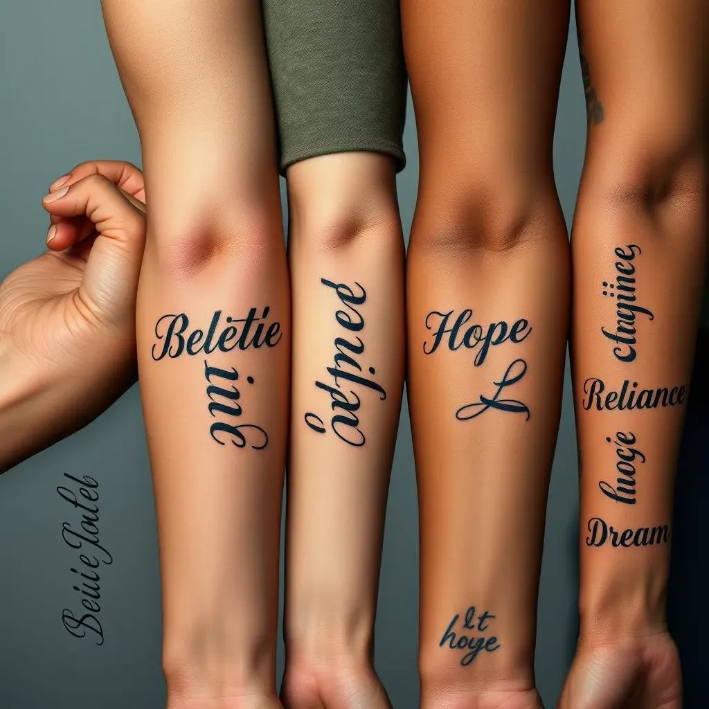 Stunning Arm Word Tattoo Ideas: Find Your Perfect Design