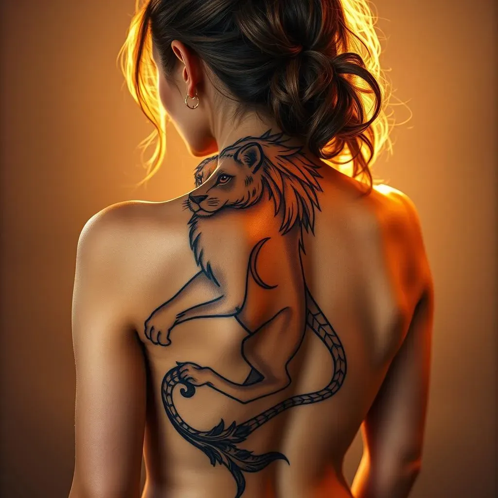 Powerful Back Tattoos for Women Lion: Ideas &amp; Inspiration