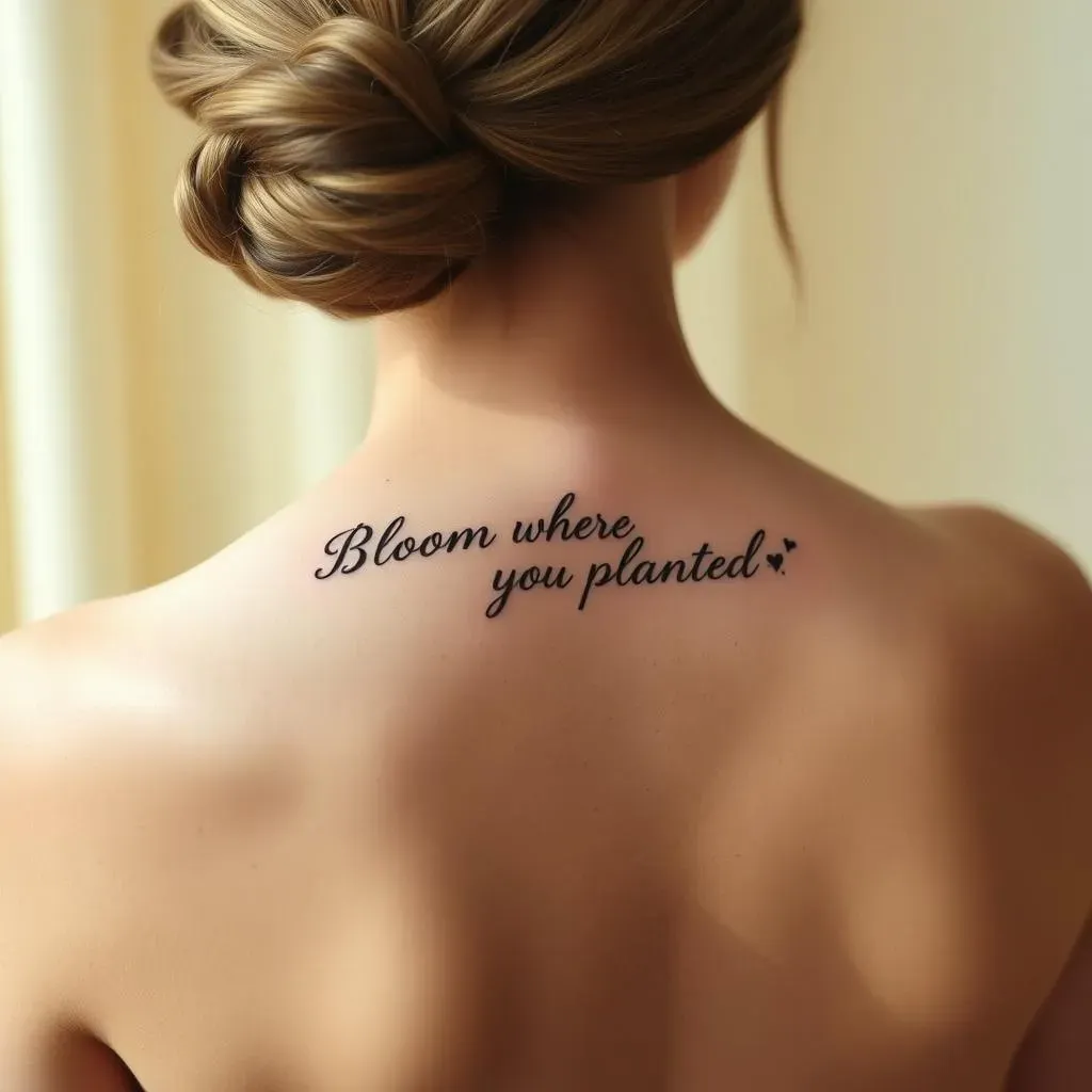 Discover Stunning Back Tattoos for Women Minimalist Designs