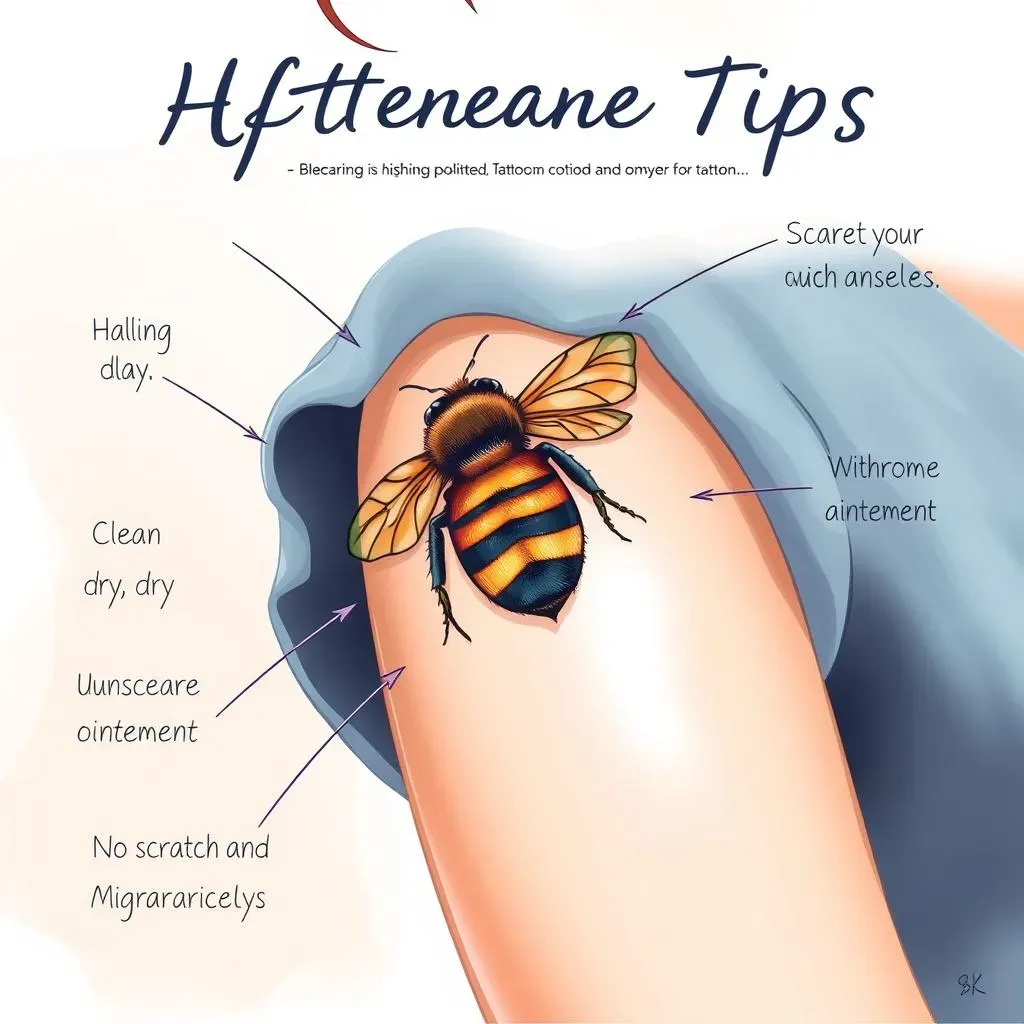 Bee Tattoo Aftercare and Maintenance Tips for Women