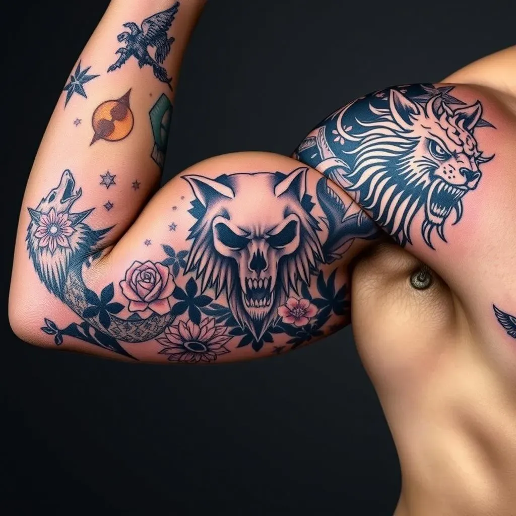 Ultimate Bicep Tattoo Ideas for Men:  Find Your Perfect Ink