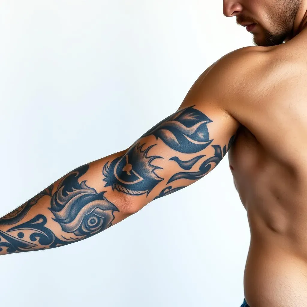 Biceps and Forearm: Popular Spots for Men's Arm Tattoos