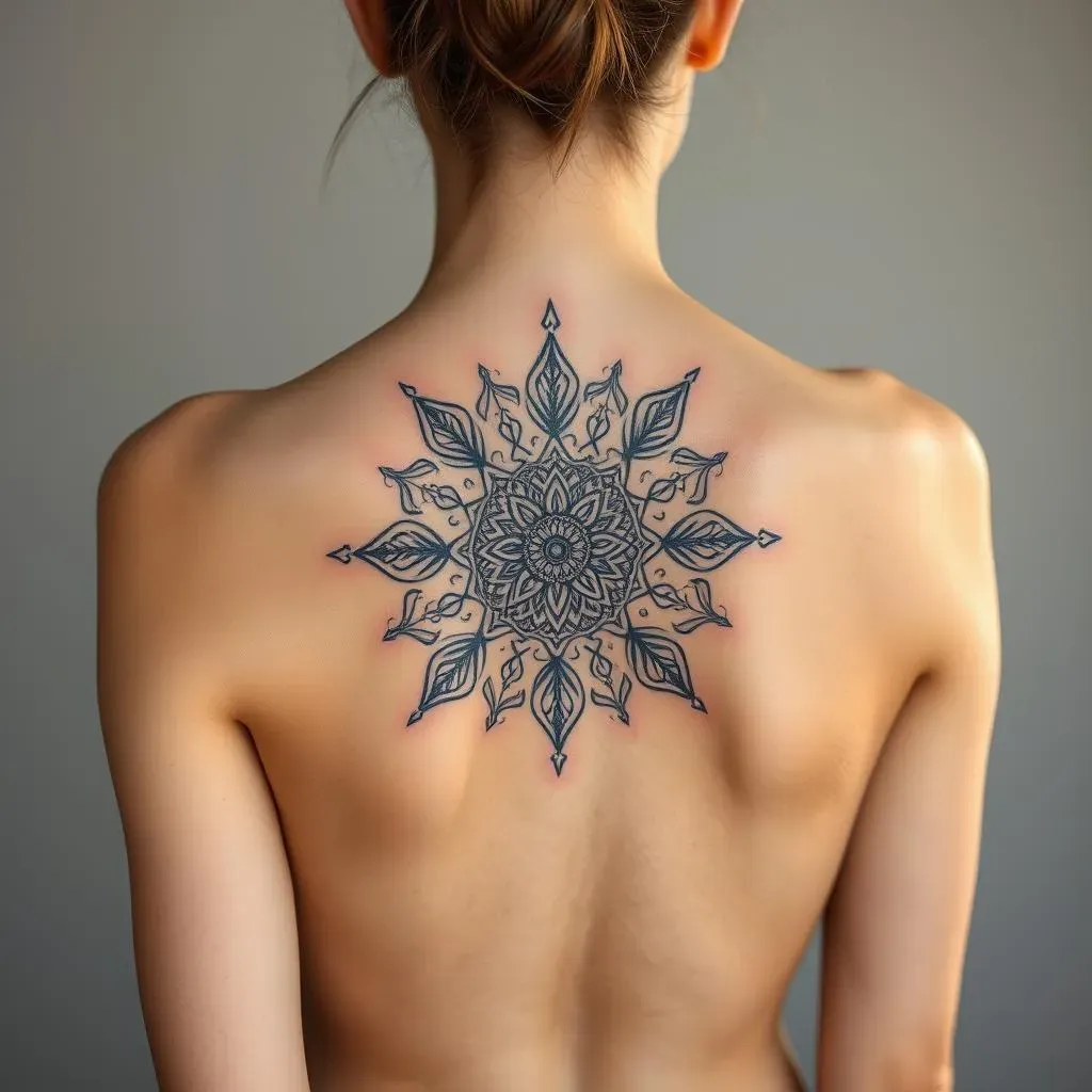 Stunning Black and Grey Mandala Tattoos for Women