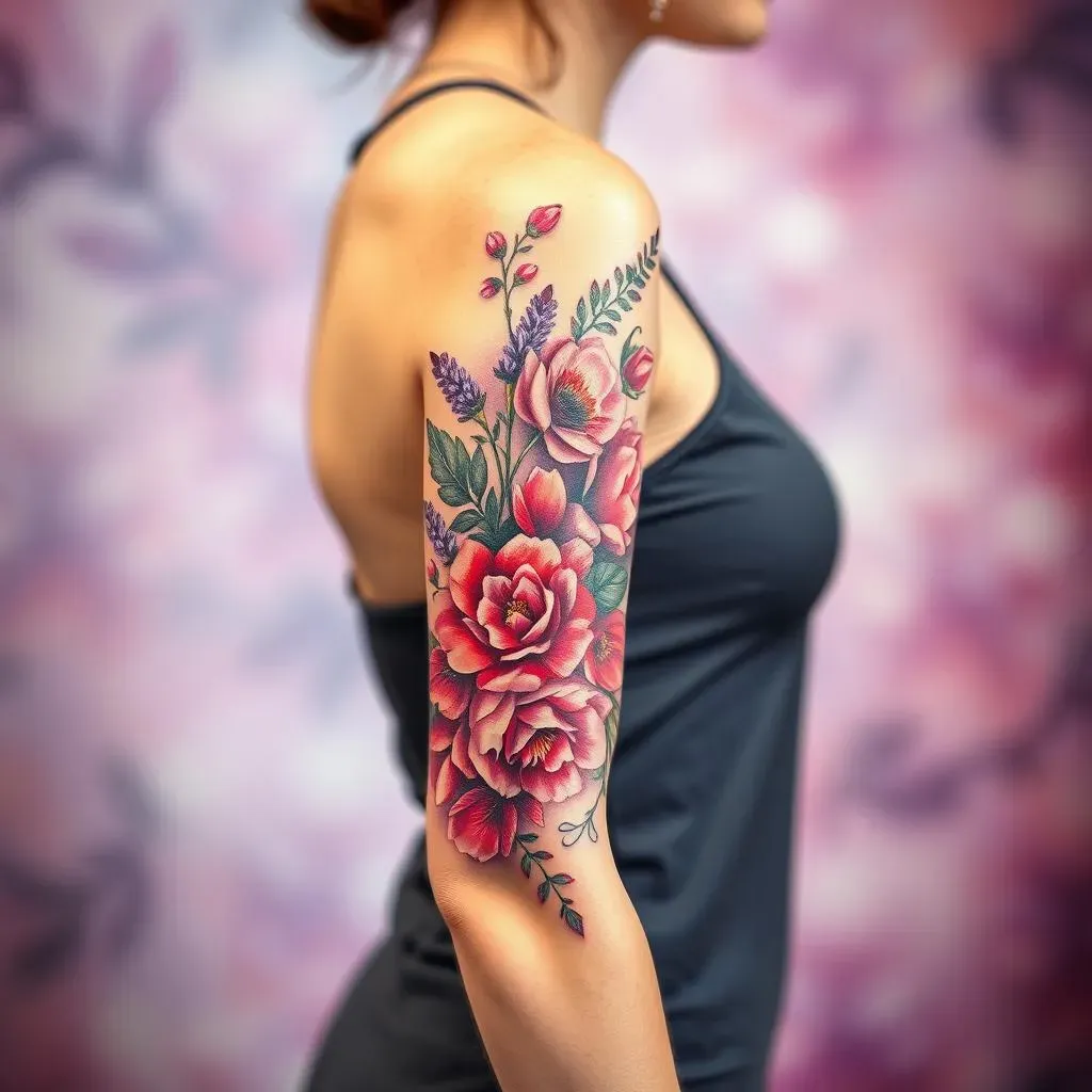 Bold & Beautiful: Full Sleeve Flower Tattoo Ideas for Women