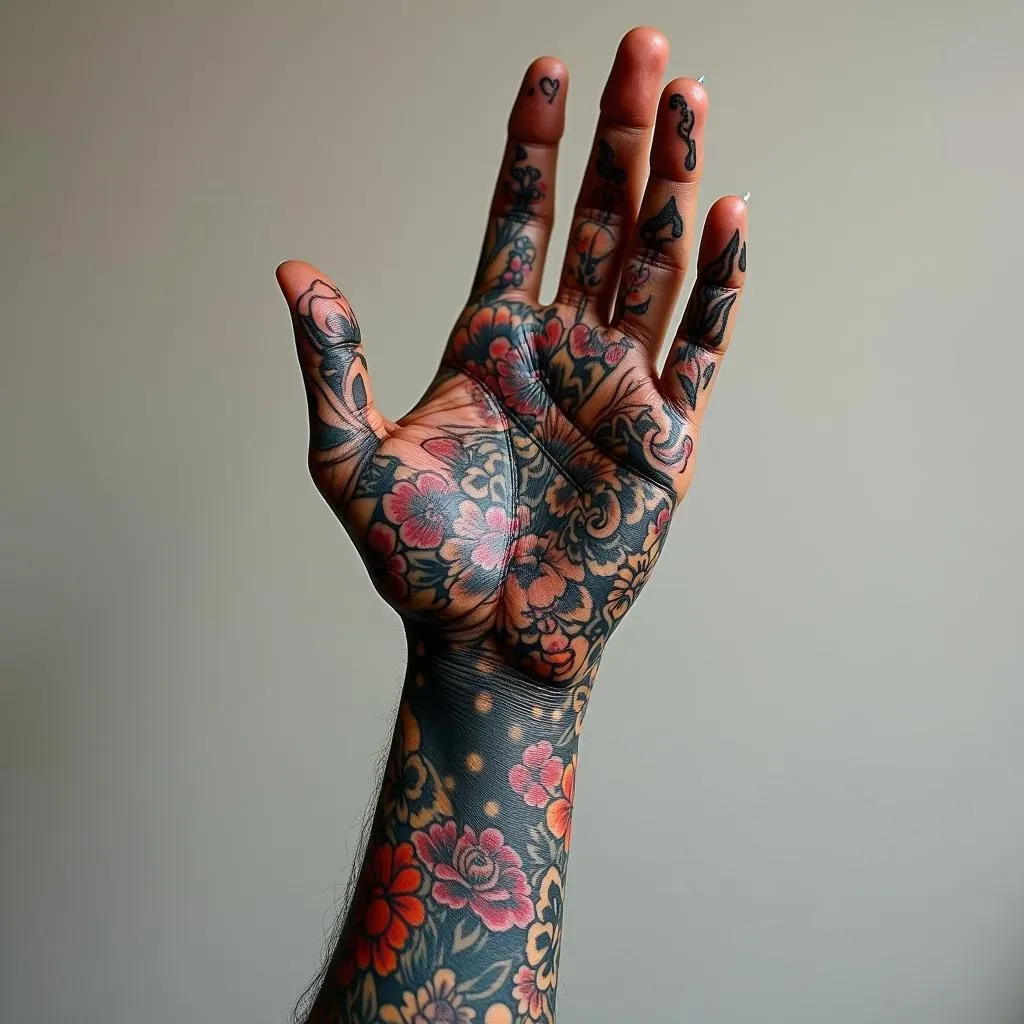 Bold Hand Tattoos: Making a Statement