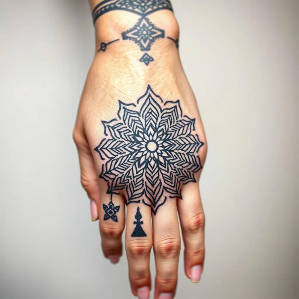 Bold Statements: Unique Hand Tattoo Designs for Women