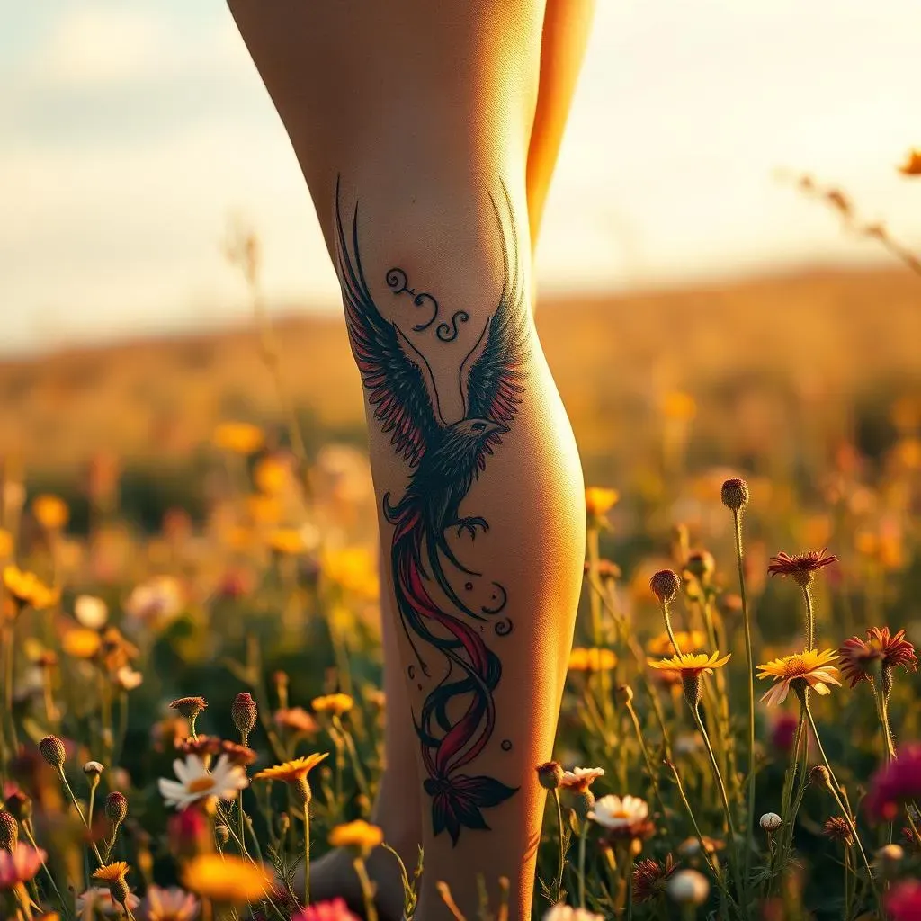 Breaking Stereotypes: Leg Tattoos as Empowering Art