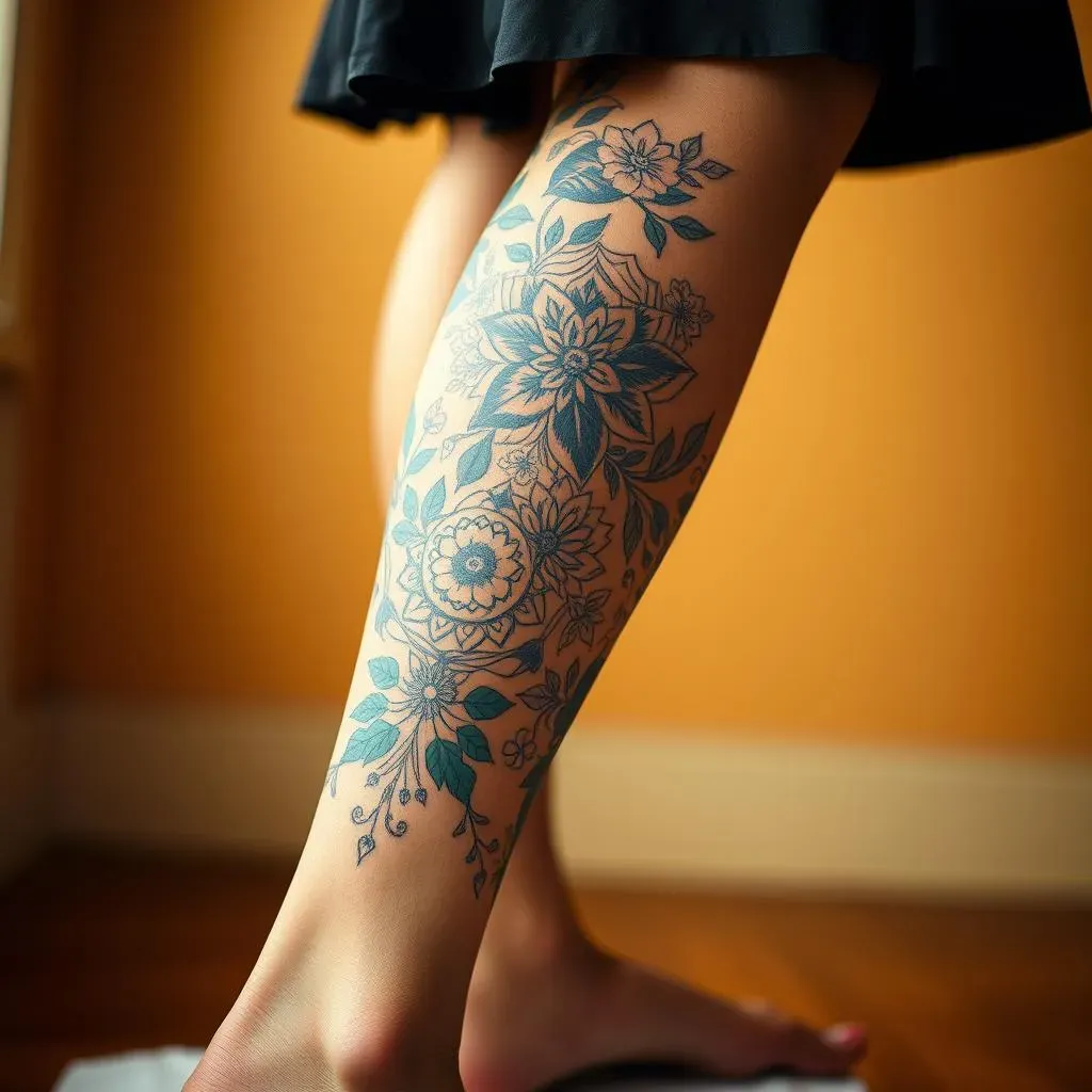 Calf Sleeve Tattoos for Women: A Comprehensive Guide