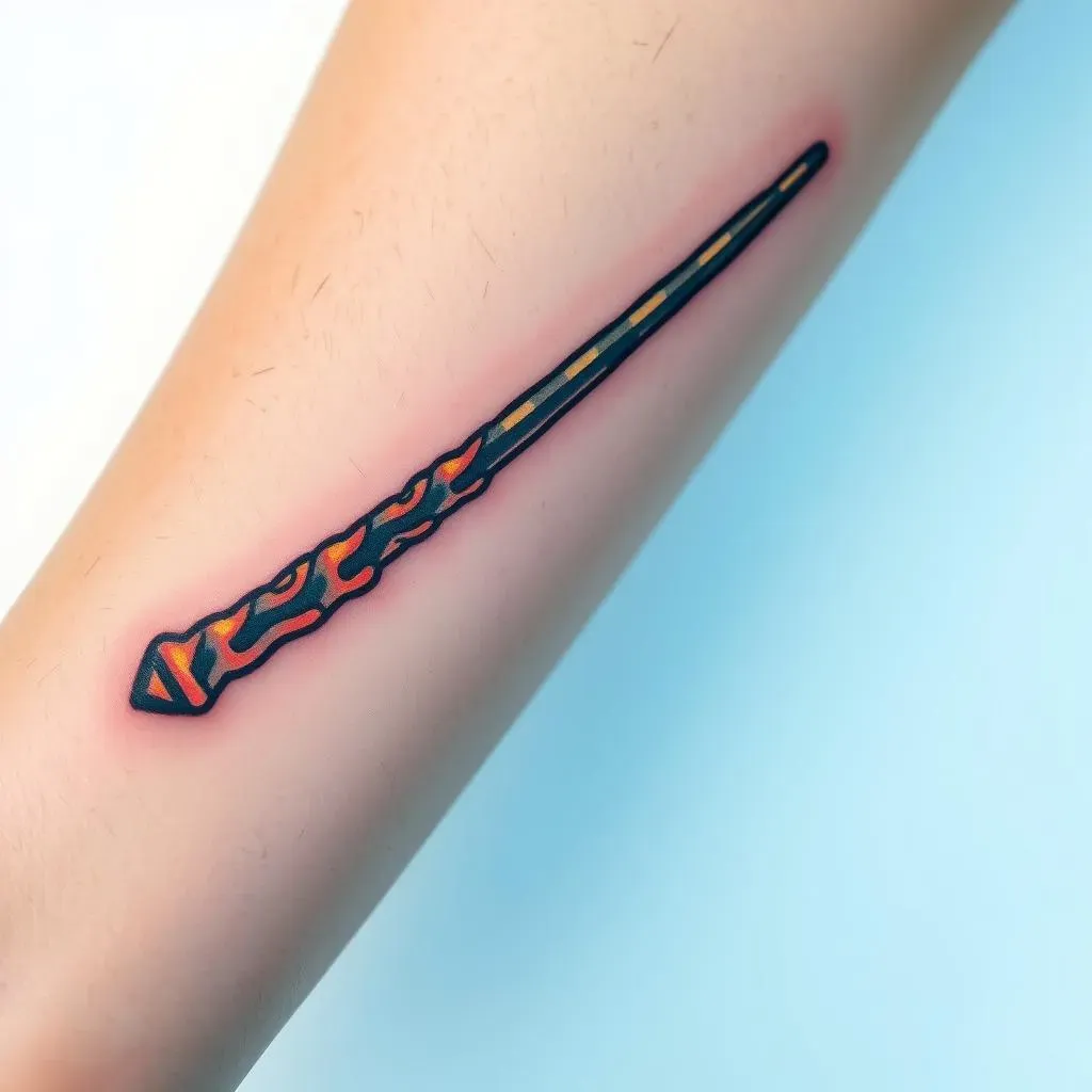 Caring for Your Harry Potter Wand Tattoo