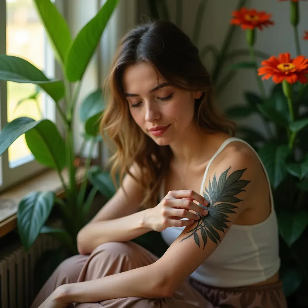 Caring for Your Leaf Tattoo: Keeping Your Ink Vibrant and Beautiful