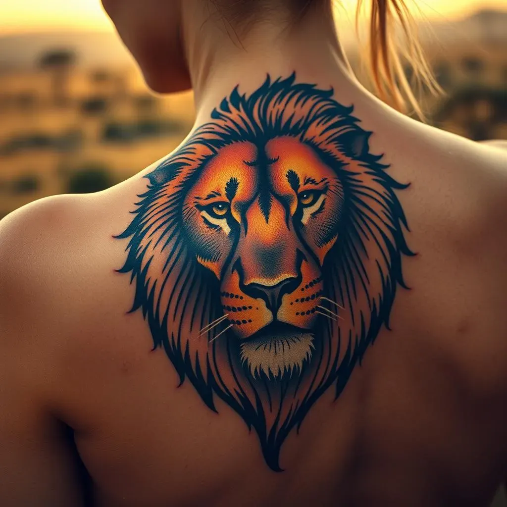 Caring for Your Lion Back Tattoo: Ensuring Longevity and Vibrancy