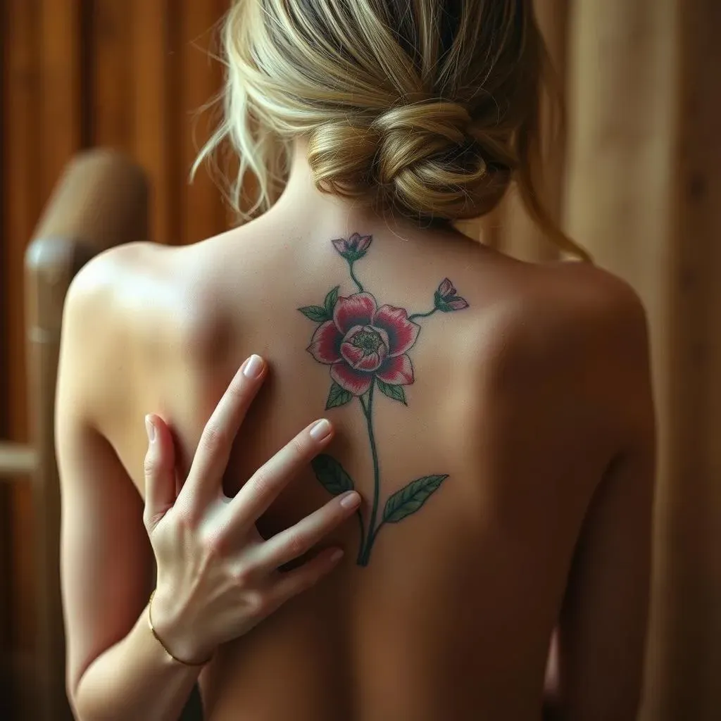 Caring for Your New Flower Back Tattoo for Women