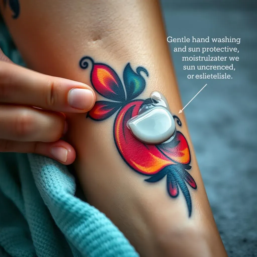 Caring for Your New Girl Leg Tattoo