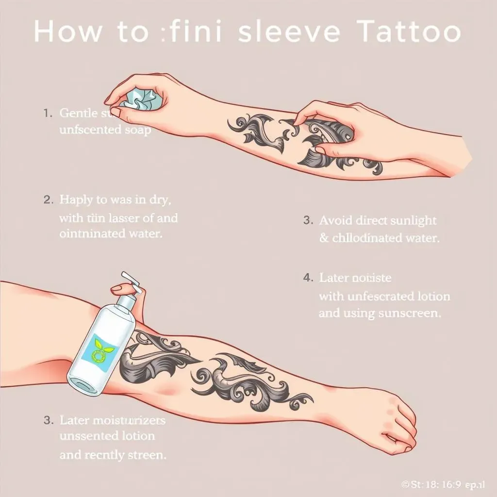 Caring for Your New Half Sleeve Tattoo: Aftercare and Maintenance