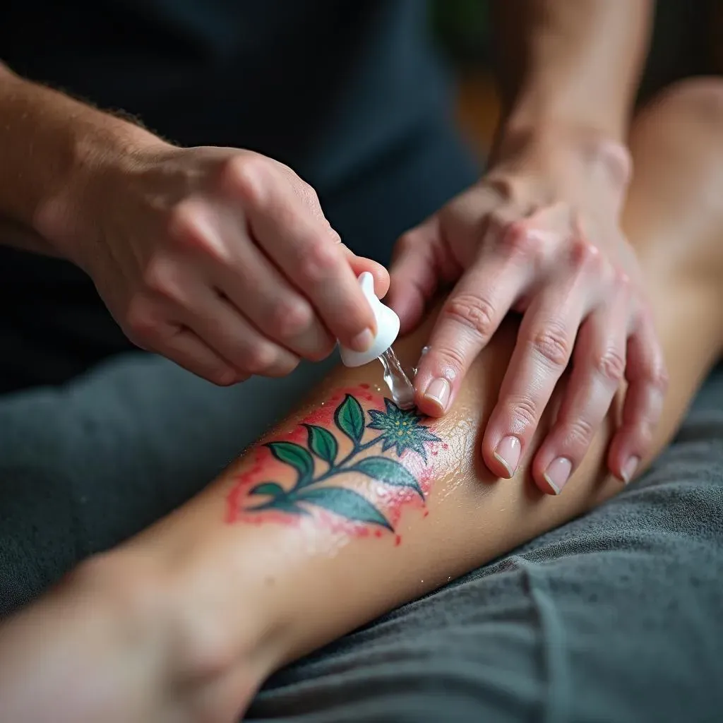 Caring for Your New Leg Tattoo: A Guide for Men