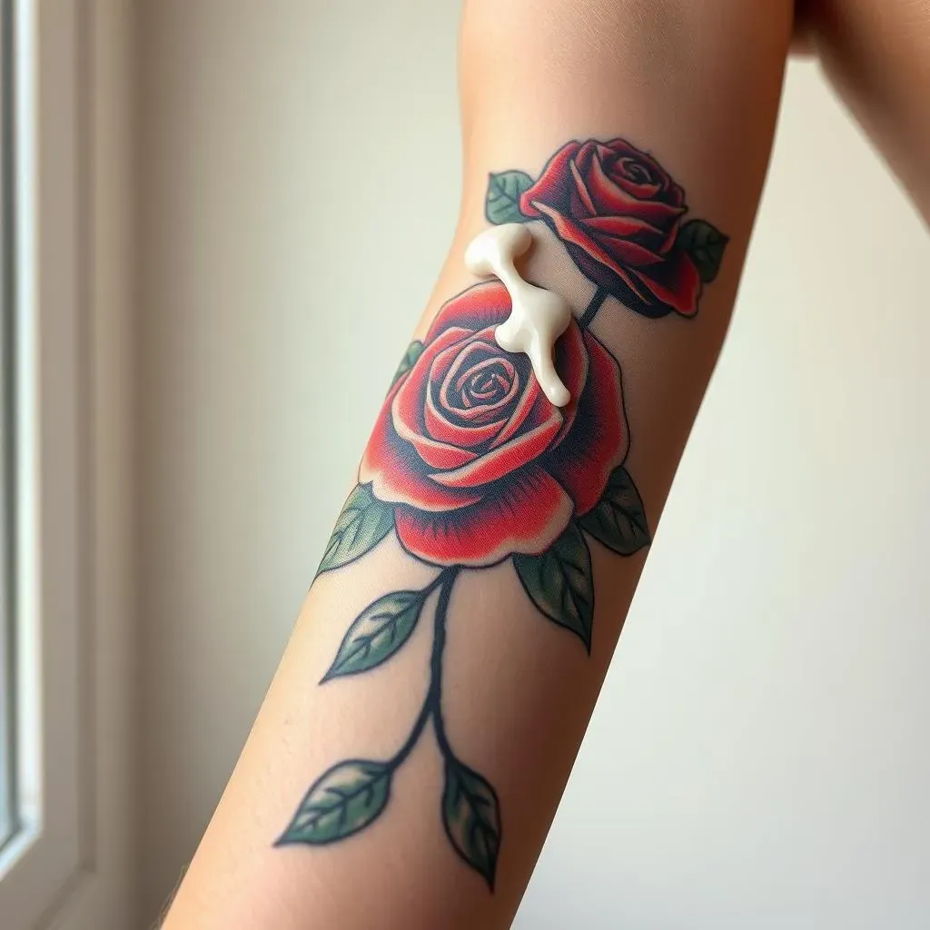 Caring for Your Rose Sleeve Tattoo