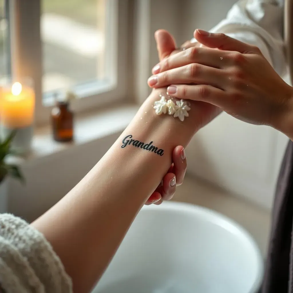 Caring for Your Small Grandma Tattoo