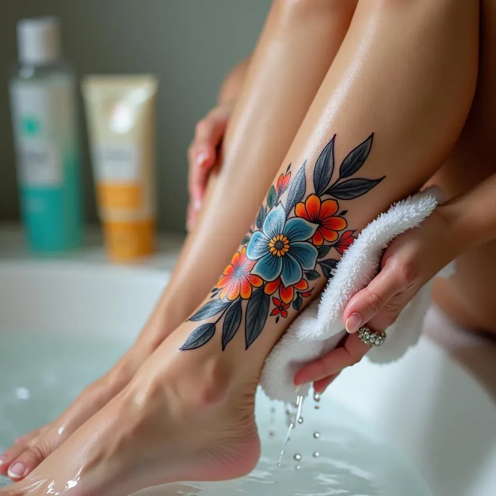Caring for Your Unique Leg Tattoo: Ensuring Longevity