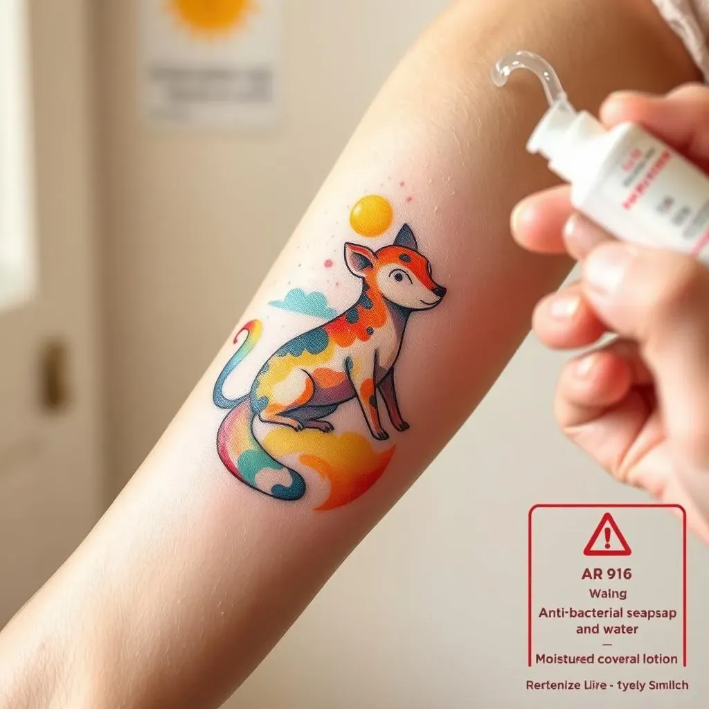 Caring for Your Watercolor Animal Tattoo: Aftercare and Longevity