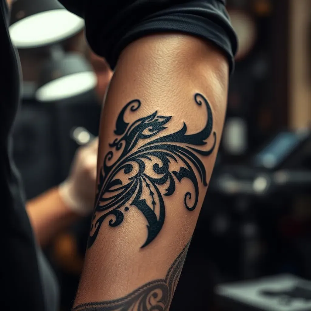 Choosing the Perfect Black and Grey Tribal Forearm Tattoo: Artist, Placement, and Aftercare