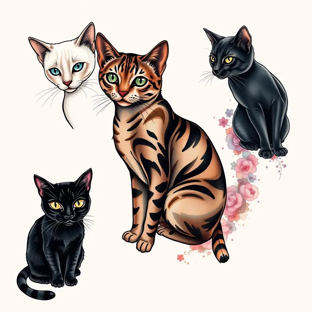 Choosing the Perfect Cat Tattoo for You