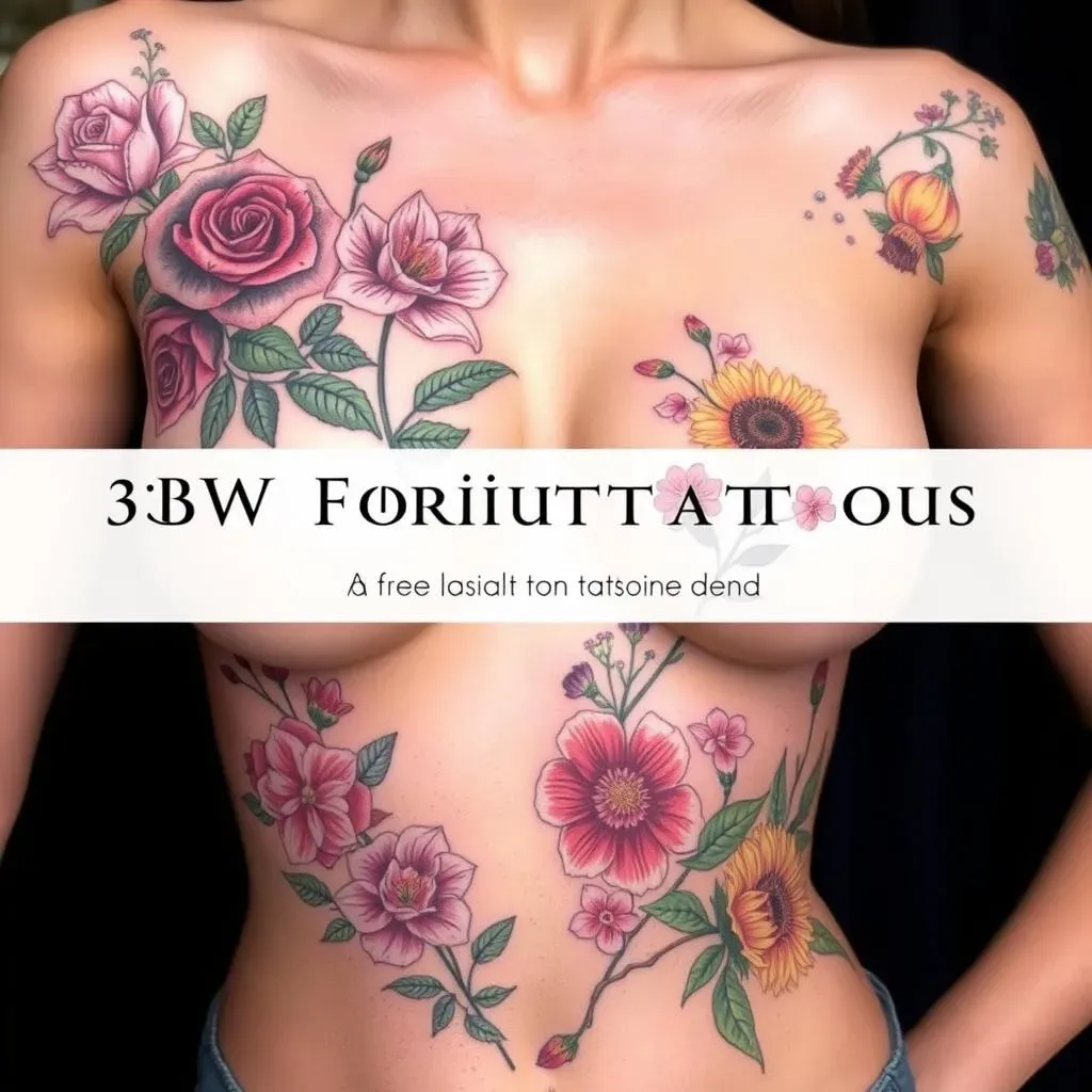 Choosing the Perfect Floral Design for Your Rib Tattoos for Women