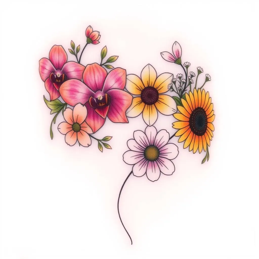 Choosing the Perfect Flower Crown Tattoo Design for Women