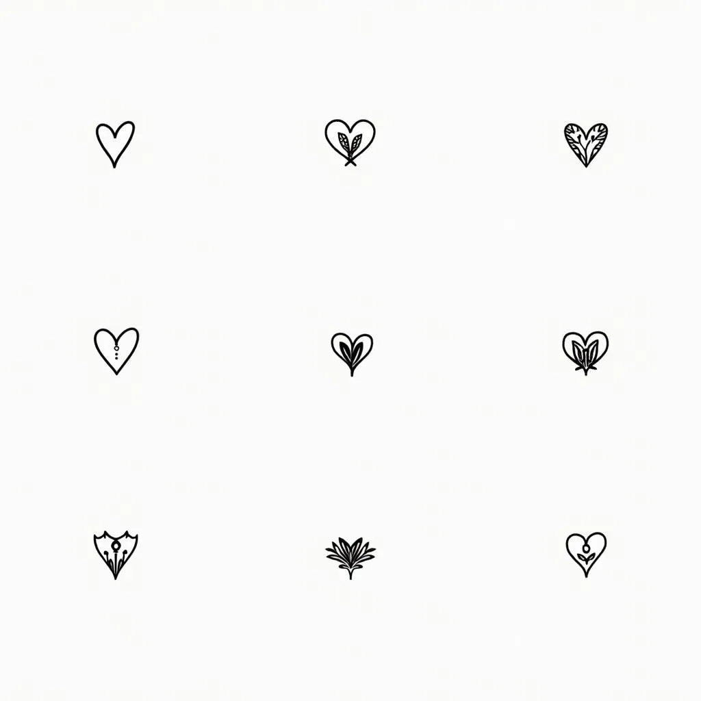 Choosing the Perfect Minimalist Heart Tattoo Design