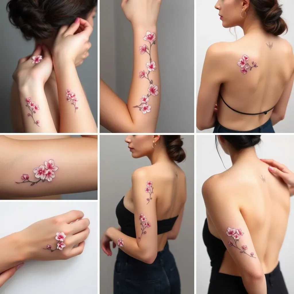 Choosing the Perfect Placement for Your Cherry Blossom Tattoo