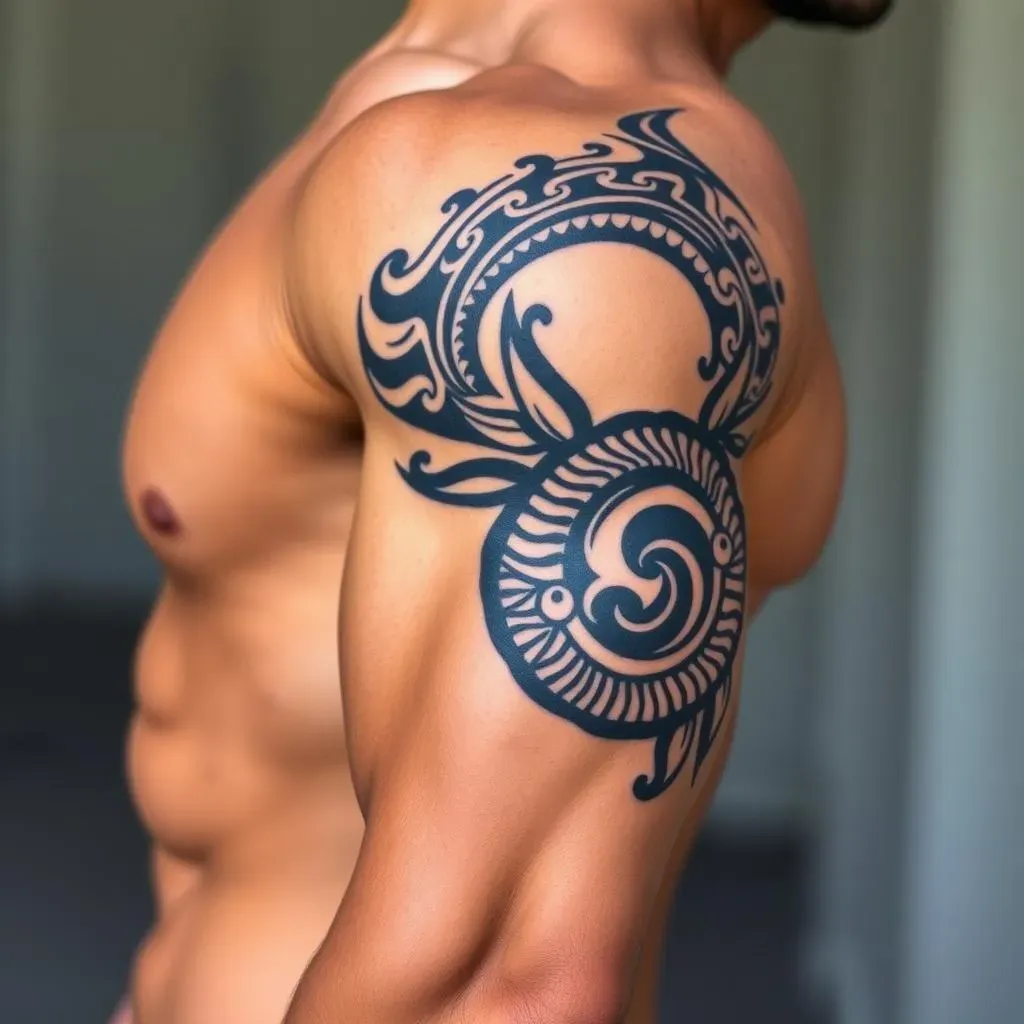 Choosing the Perfect Tribal Design: Bicep Placement and Style