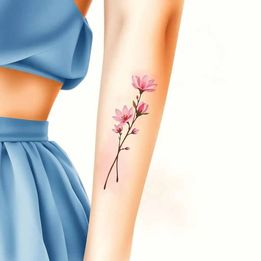 Choosing the Perfect Watercolor Floral Tattoo Design for You