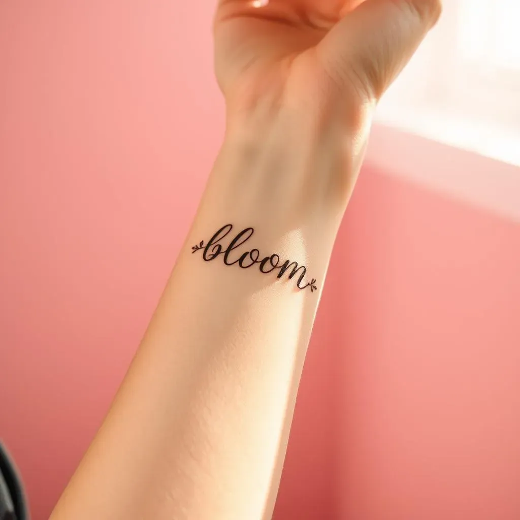 Choosing the Perfect Word Tattoo for Women