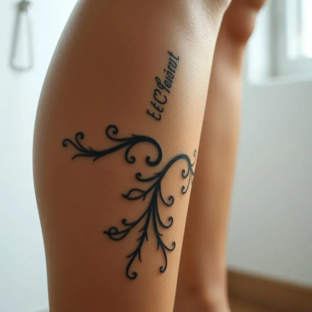 Choosing the Right Artist and Style for Your Leg Tattoo Ideas Woman