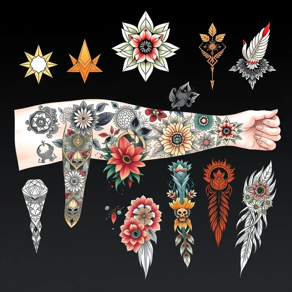 Choosing the Right Tricep Sleeve Tattoo Design for You