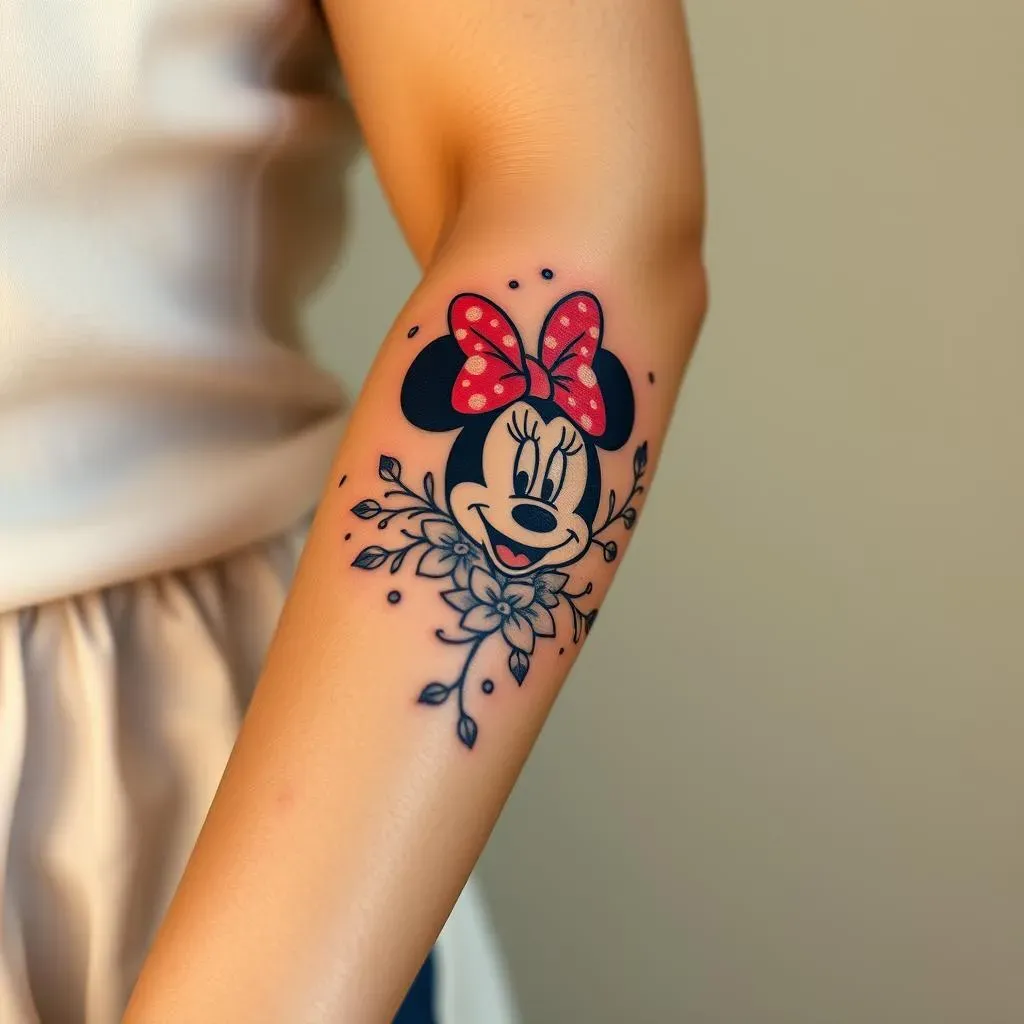 Classic Disney Characters for Women's Tattoos